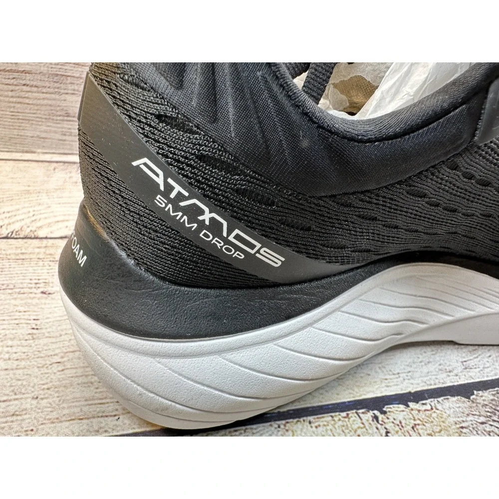 Topo Athletic Atmos Women's Black Running Shoes Size 9 Wide Cushioned Trainer
